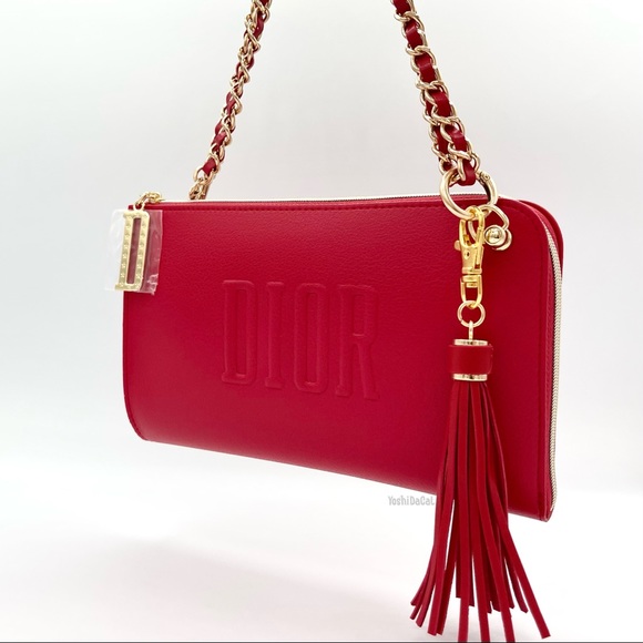 🆕 HOST PICK 💕 Dior Beauty Line Cosmetic Case to Convertible Crossbody Purse - Picture 8 of 12